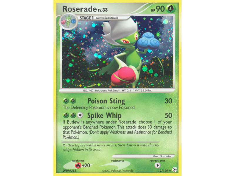 Roserade (Reverse Holo)