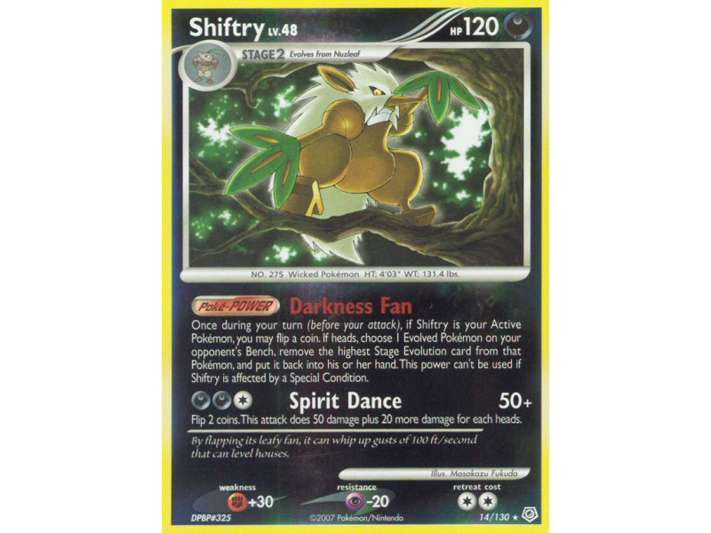 Shiftry (Reverse Holo)