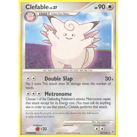 Clefable (Reverse Holo)