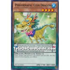Performapal Coin Dragon (Rare) – Maximum Crisis | Carta YUGIOH en México