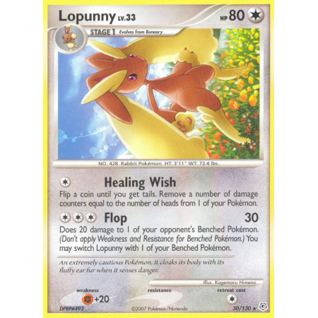 Lopunny (Reverse Holo)