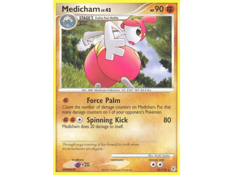 Medicham (Reverse Holo)