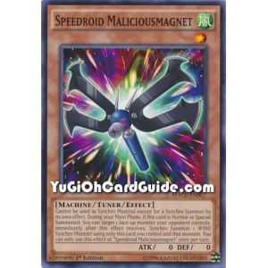 Speedroid Maliciousmagnet (Common) – Maximum Crisis | Carta YUGIOH en México