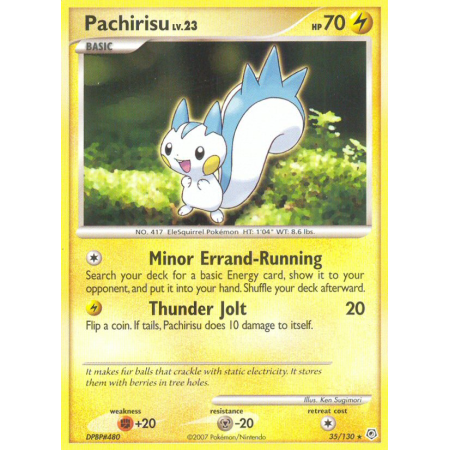 Pachirisu (Reverse Holo)