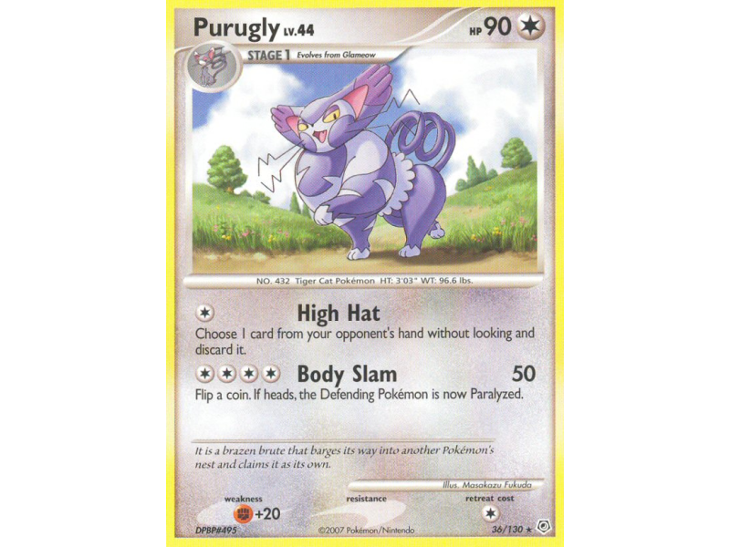 Purugly (Reverse Holo)