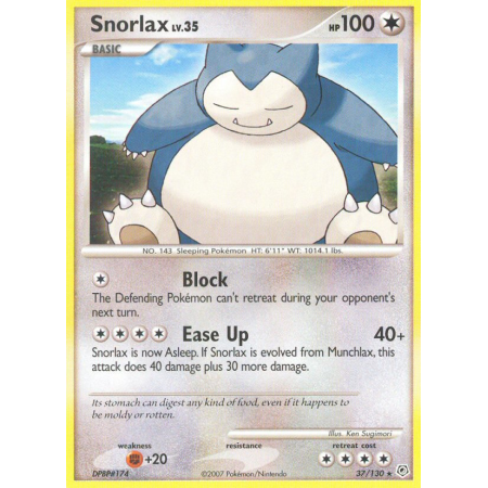 Snorlax (Reverse Holo)