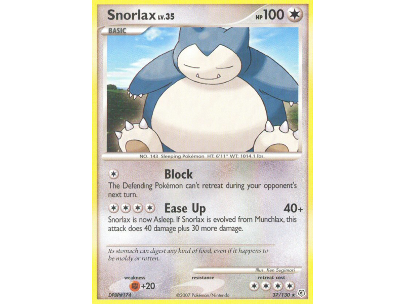 Snorlax (Reverse Holo)