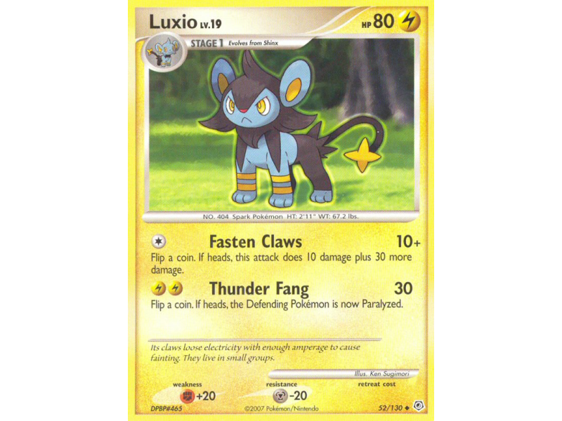 Luxio (Reverse Holo)