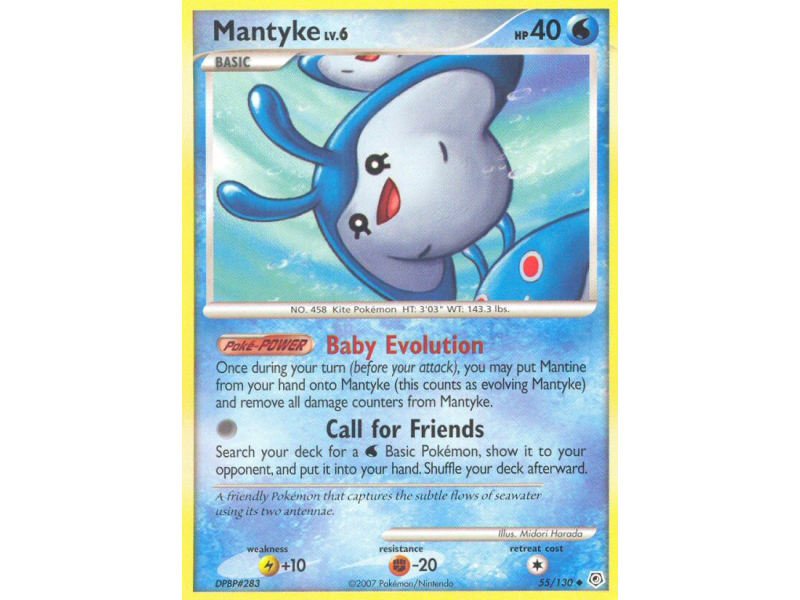 Mantyke (Reverse Holo)