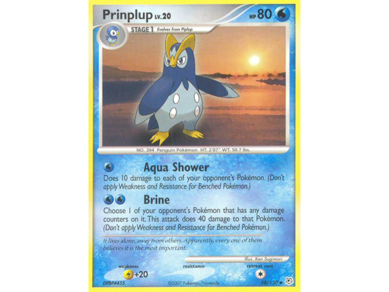 Prinplup (Reverse Holo)