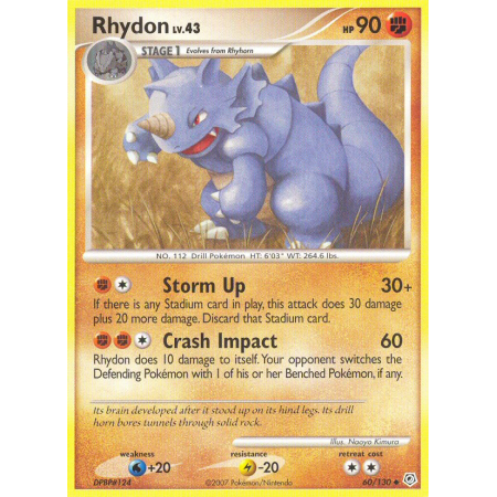 Rhydon (Reverse Holo)