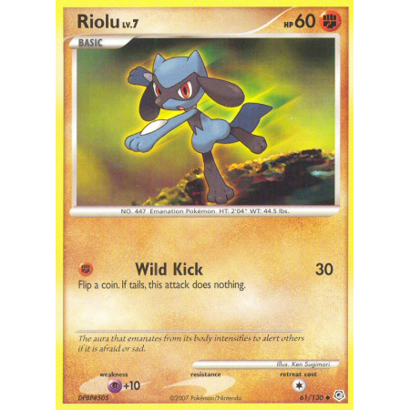 Riolu (Reverse Holo)