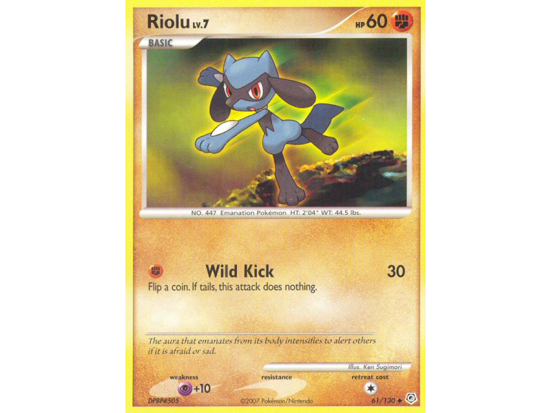 Riolu (Reverse Holo)