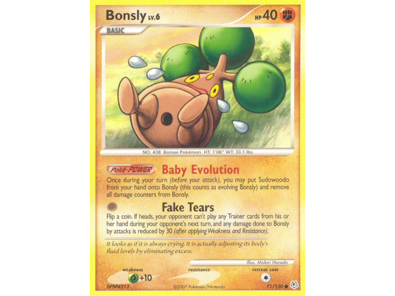 Bonsly (Reverse Holo)