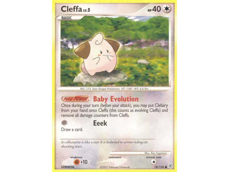 Cleffa (Reverse Holo)
