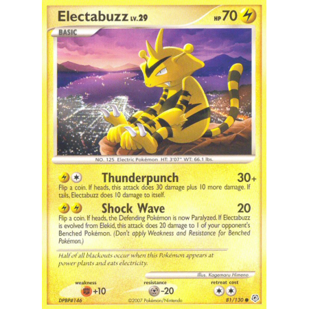 Electabuzz (Reverse Holo)