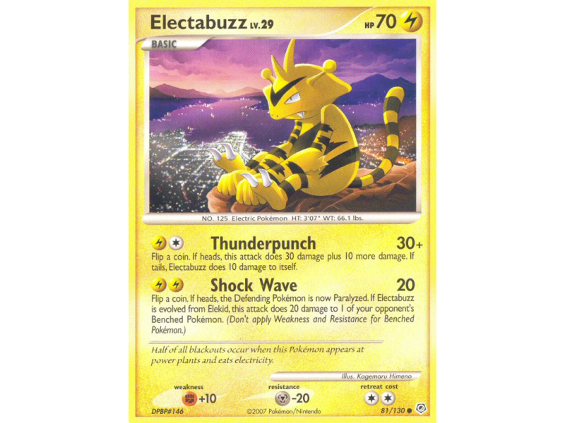 Electabuzz (Reverse Holo)