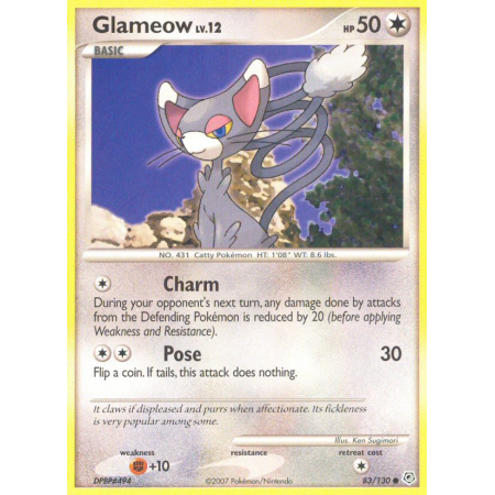 Glameow (Reverse Holo)