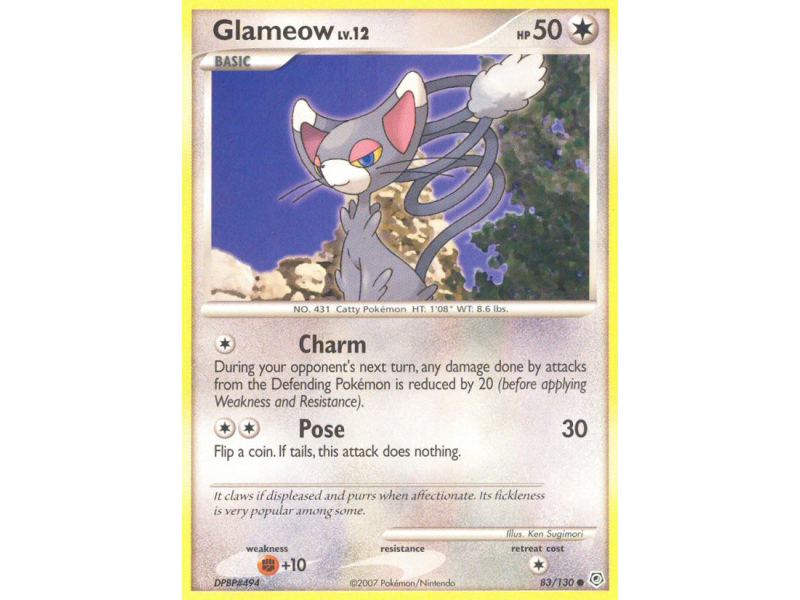 Glameow (Reverse Holo)