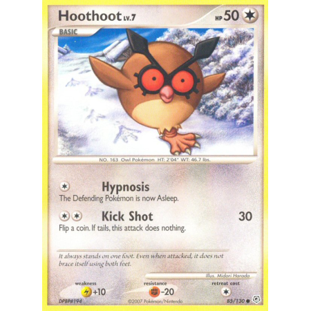 Hoothoot (Reverse Holo)