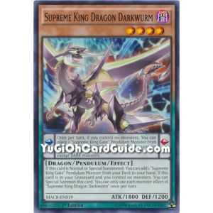 Supreme King Dragon Darkwurm (Common) – Maximum Crisis | Carta YUGIOH en México