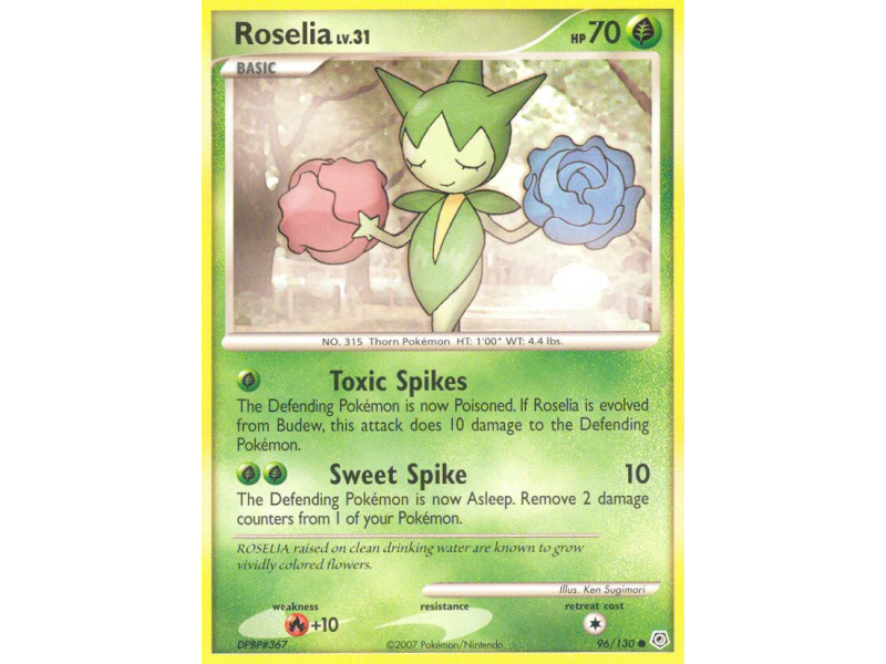 Roselia (Reverse Holo)