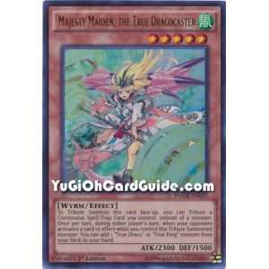 Majesty Maiden, the True Dracocaster (Ultra Rare) – Maximum Crisis | Carta YUGIOH en México