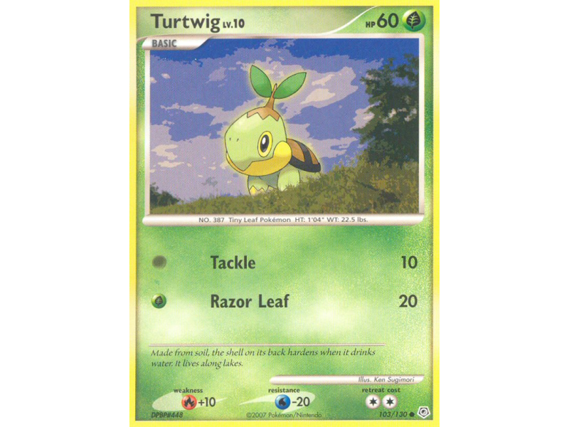 Turtwig (Reverse Holo)