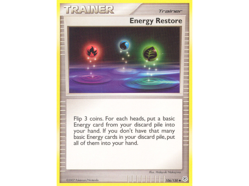 Energy Restore (Reverse Holo)