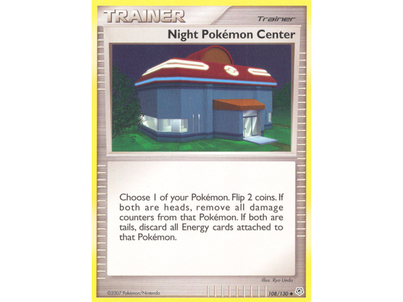 Night Pokémon Center (Reverse Holo)