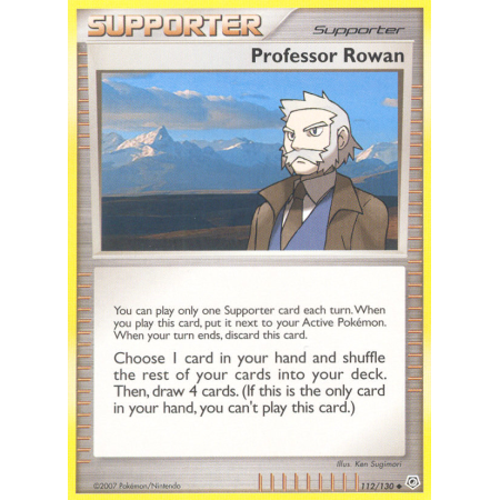 Professor Rowan (Reverse Holo)