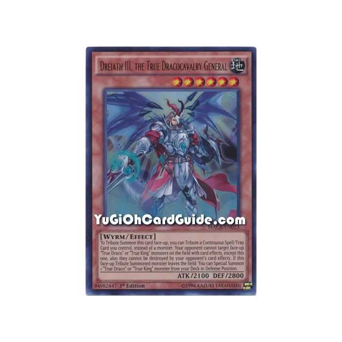 Dreiath III, the True Dracocavalry General (Ultra Rare) – Maximum Crisis | Carta YUGIOH en México