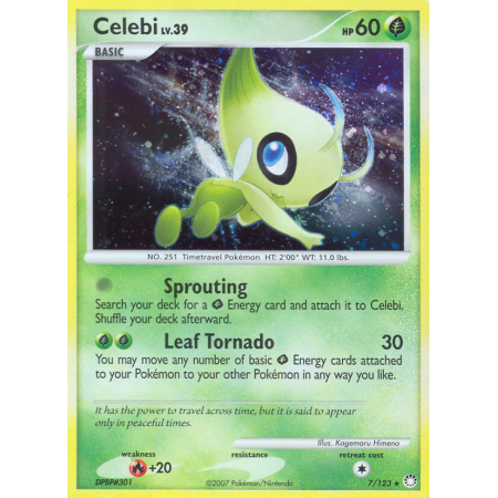Celebi (Reverse Holo)