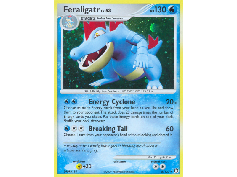 Feraligatr (Reverse Holo)