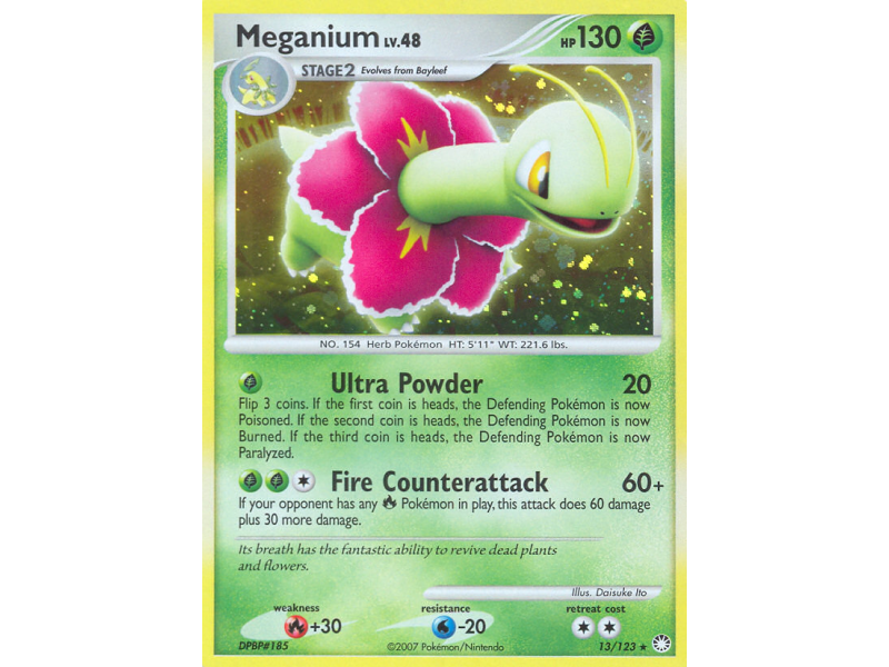 Meganium (Reverse Holo)