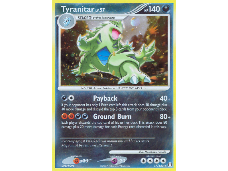 Tyranitar (Reverse Holo)