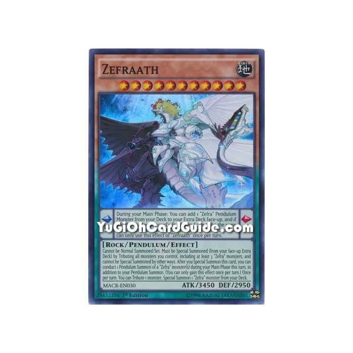 Zefraath (Super Rare) – Maximum Crisis | Carta YUGIOH en México