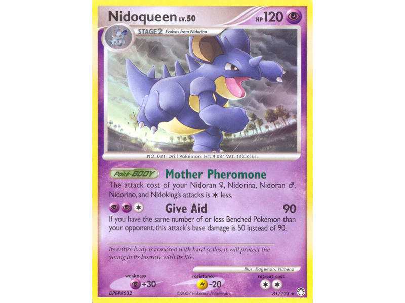 Nidoqueen (Reverse Holo)