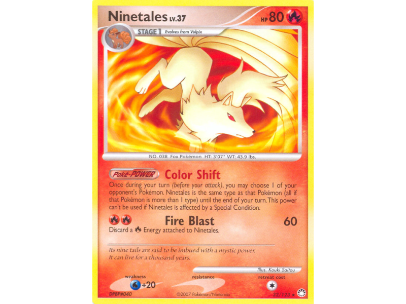 Ninetales (Reverse Holo)