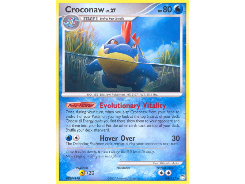 Croconaw (Reverse Holo)