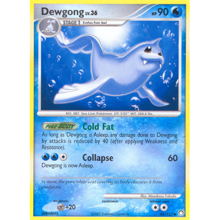 Dewgong (Reverse Holo)