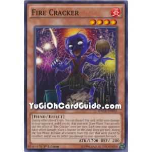 Fire Cracker (Common) – Maximum Crisis | Carta YUGIOH en México
