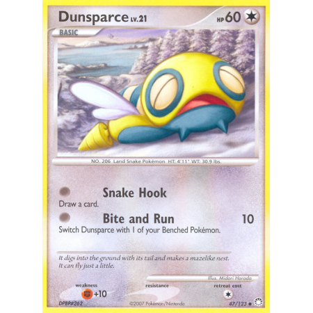 Dunsparce (Reverse Holo)