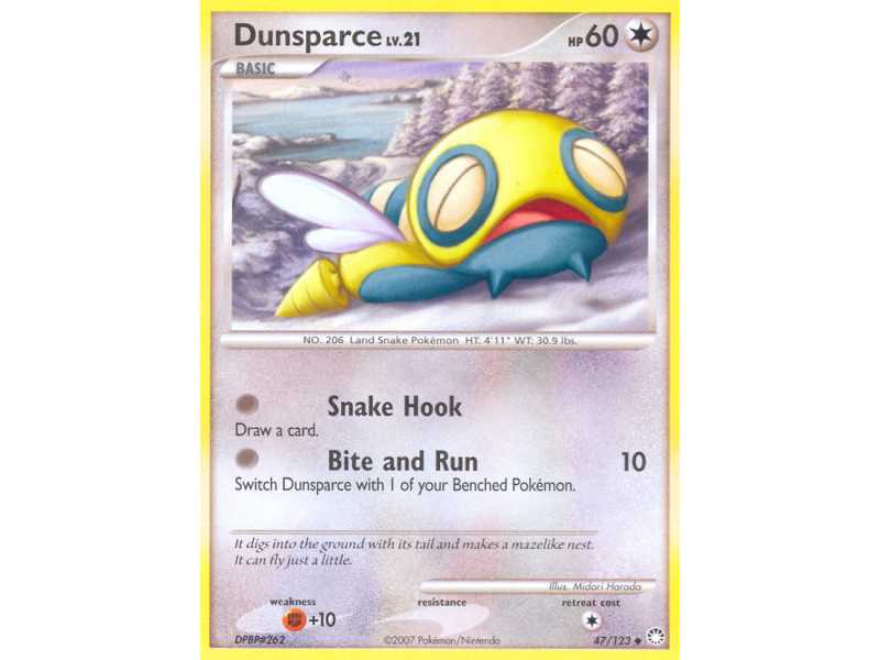 Dunsparce (Reverse Holo)