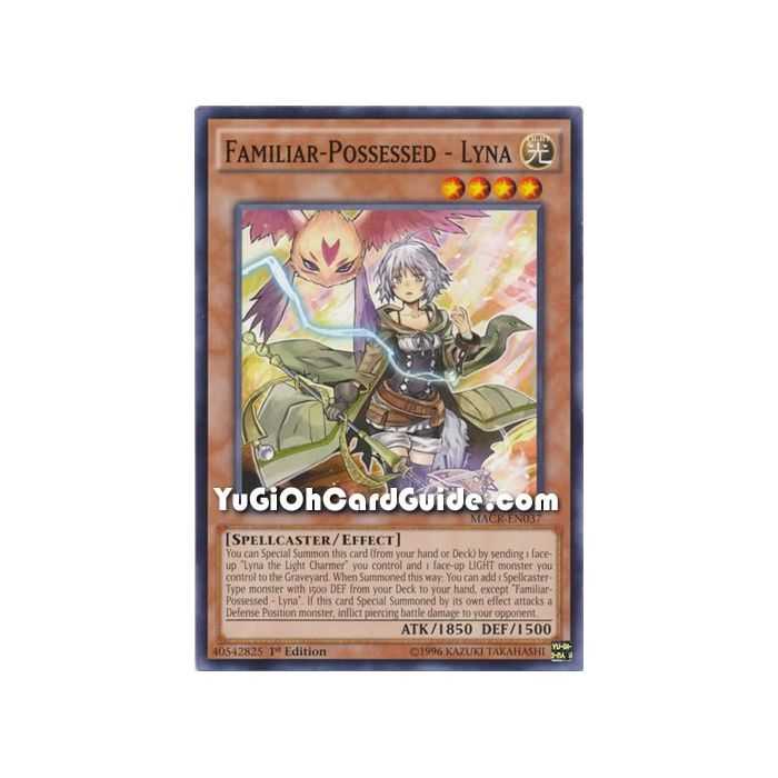 Familiar-Possessed - Lyna (Common) – Maximum Crisis | Carta YUGIOH en México