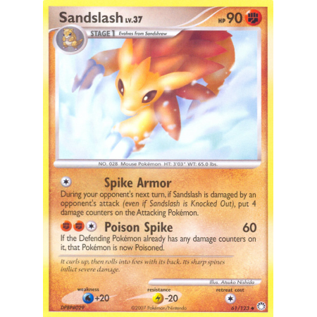 Sandslash (Reverse Holo)