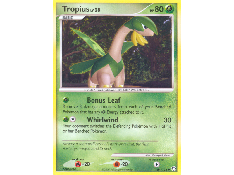 Tropius (Reverse Holo)