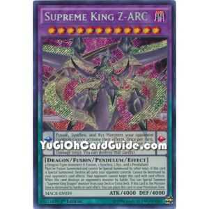 Supreme King Z-ARC (Secret Rare) – Maximum Crisis | Carta YUGIOH en México