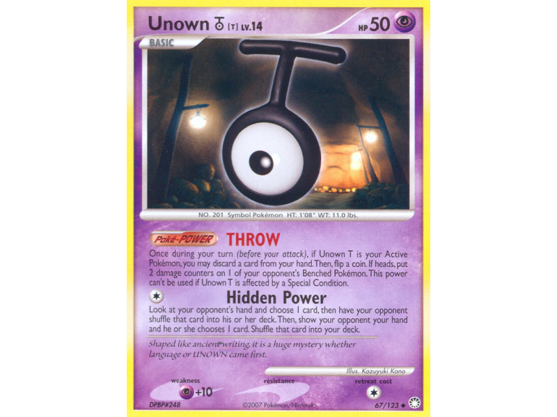 Unown [T]