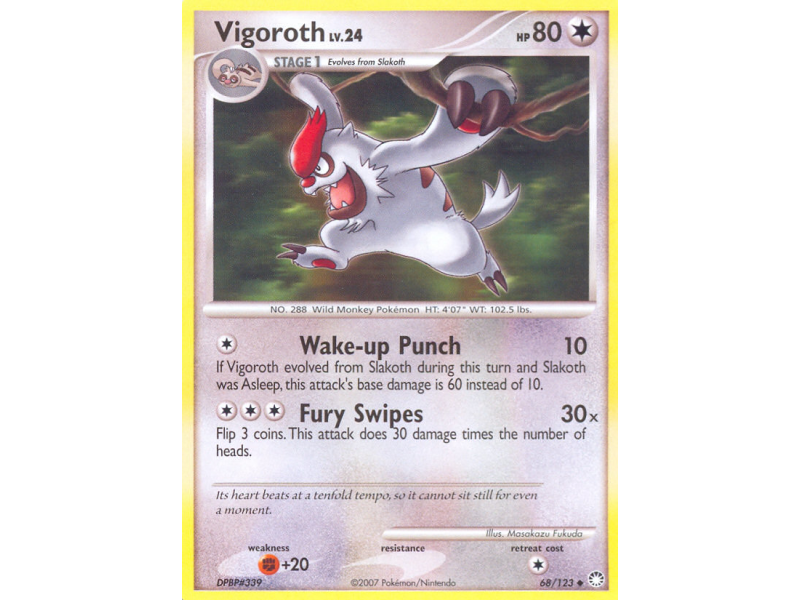 Vigoroth (Reverse Holo)